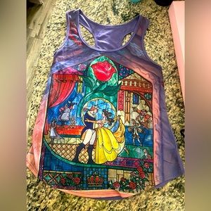 Disney Beauty and the Beast tank top